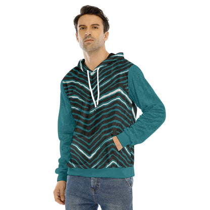 Philadelphia Football Game Day All-Over Print Men's Pullover Hoodie | Velvet
