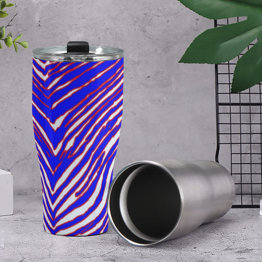 Buffalo Bills Zubaz Cone Tumbler 30oz