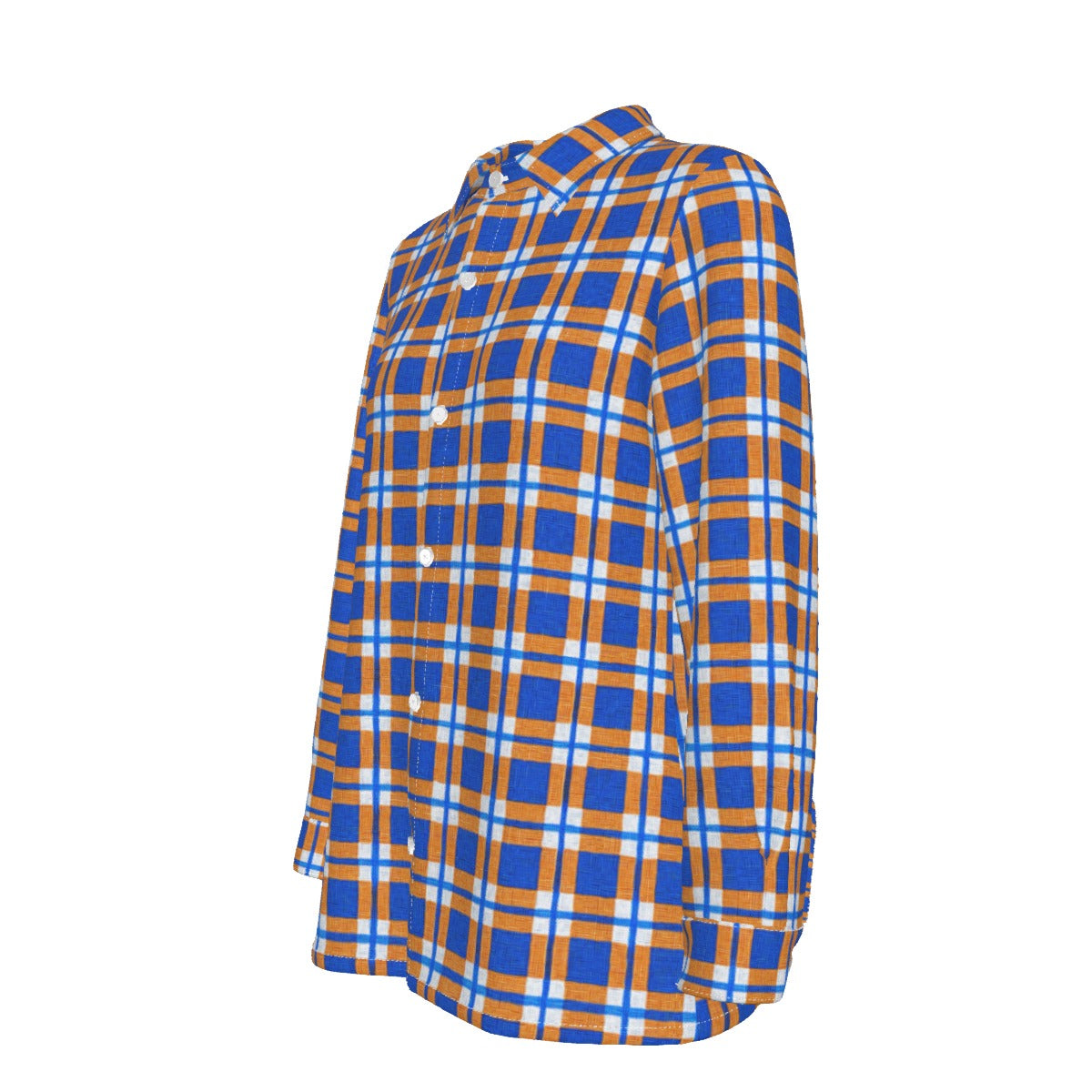 Florida - Gators tartan plaid  Women's Elastic-Back Shirt