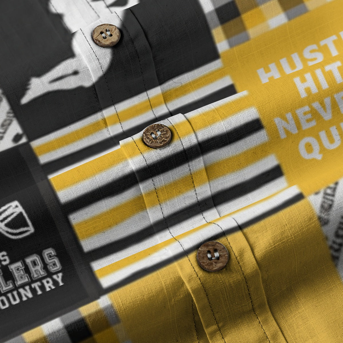 All-Over Print Men's Breathable Cotton Shirt|125GSM