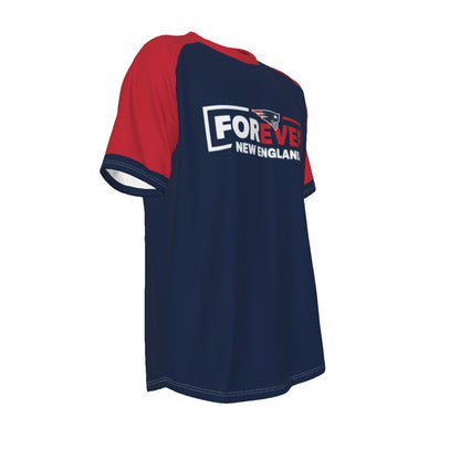 New England Football Game Day All-Over Print Men's O-neck Short Sleeve T-shirt