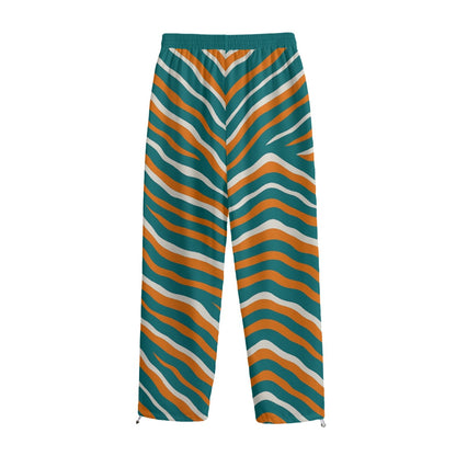 Miami Football Game Day All-Over Print Unisex Casual Pants