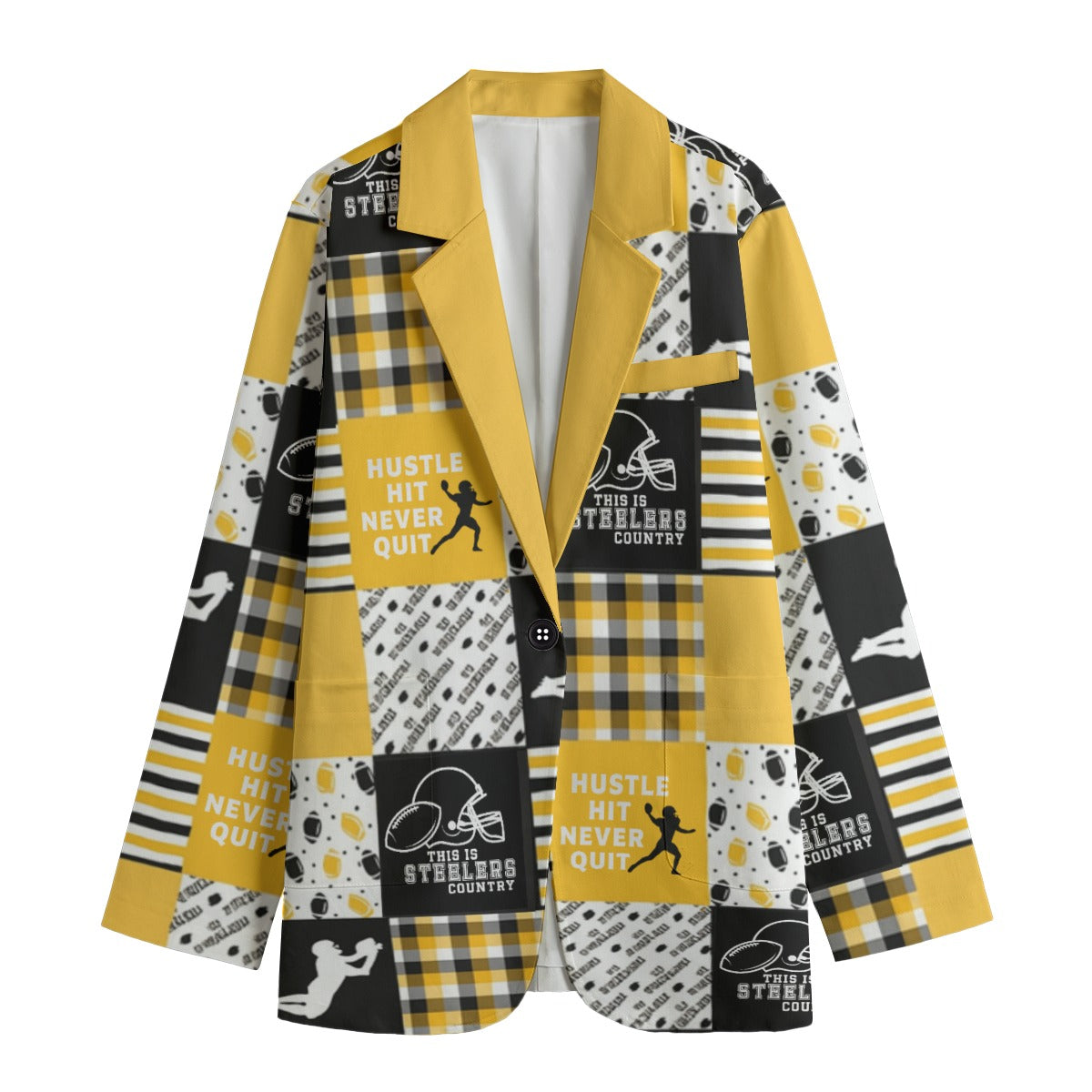 All-Over Print Women's Leisure Blazer
