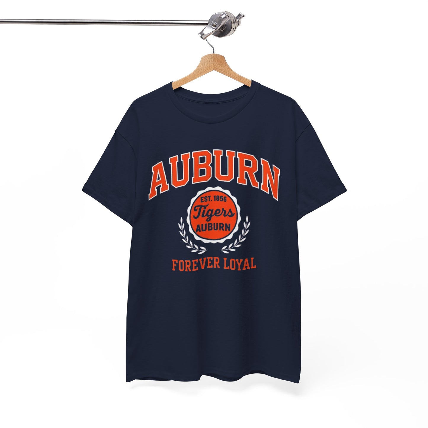 Urban Legend Auburn Tigers “Forever Loyal” Unisex Heavy Cotton Tee | College Apparel, Game Day Shirt, Sports Fan Gift, Casual Streetwear