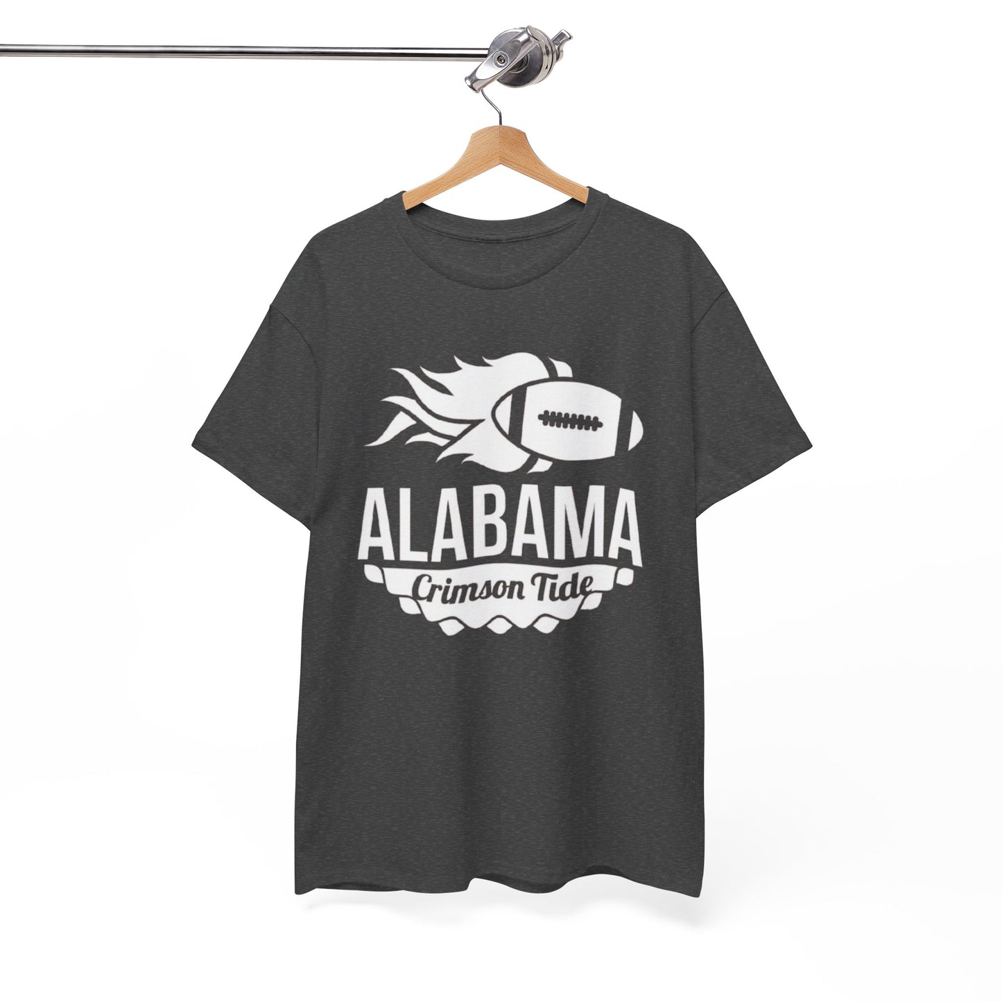 Urban Legend Alabama Crimson Tide Red Football Flame T-Shirt | Southern College Game Day Streetwear