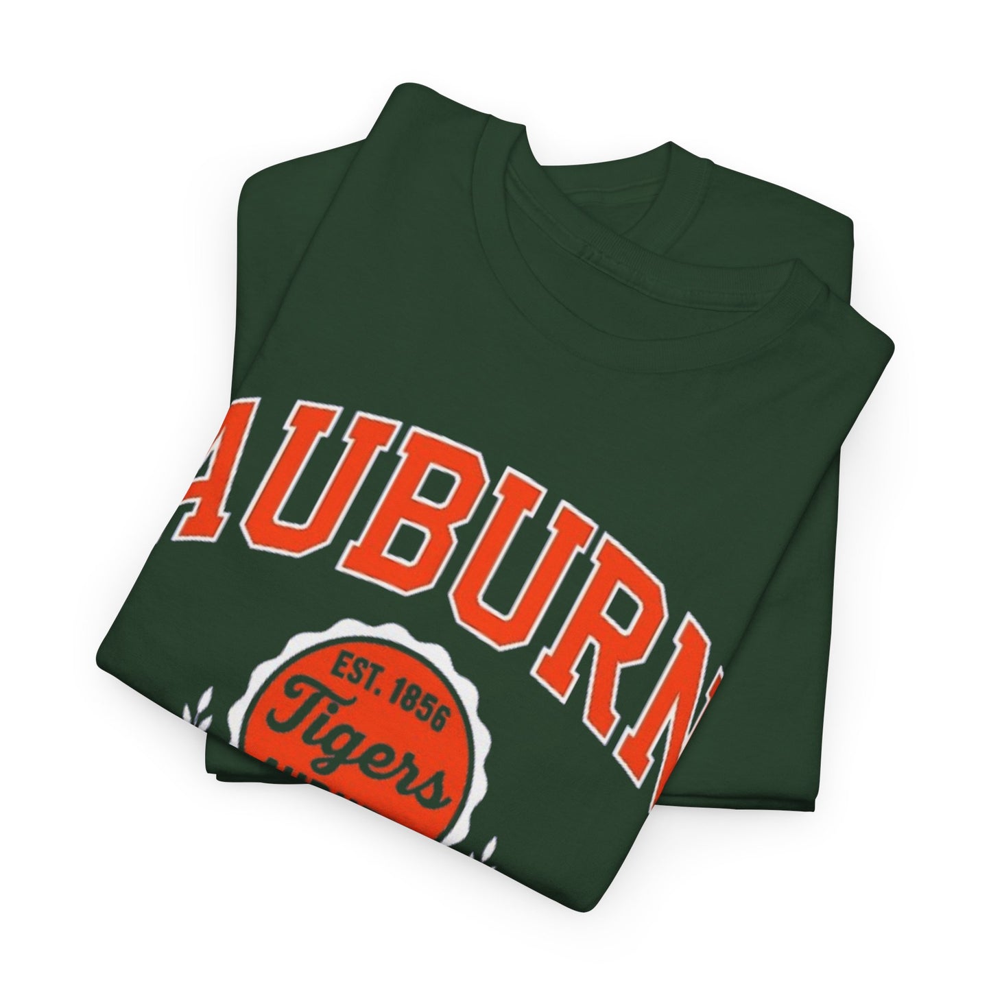 Urban Legend Auburn Tigers “Forever Loyal” Unisex Heavy Cotton Tee | College Apparel, Game Day Shirt, Sports Fan Gift, Casual Streetwear