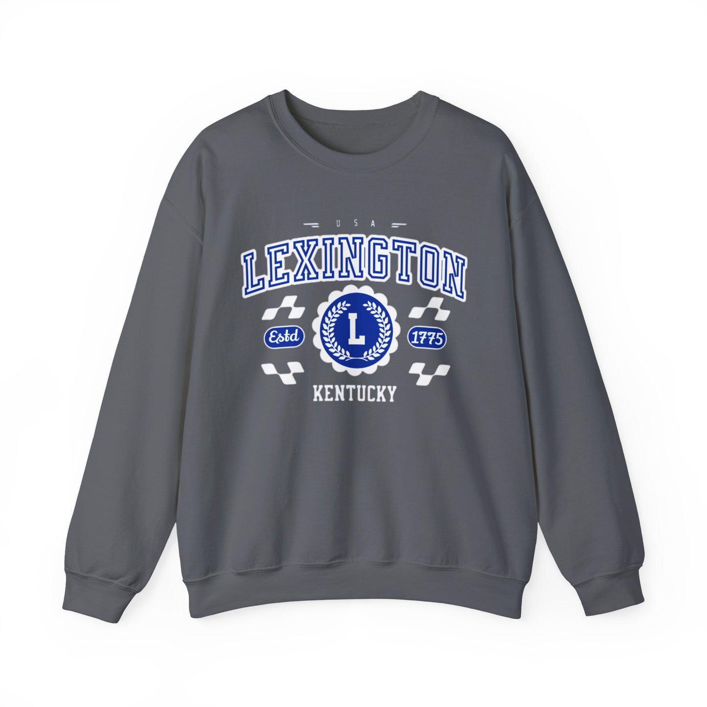 Vintage Lexington Kentucky KY Athletic Sports Design varsity pullover sweater  Crewneck Sweatshirt