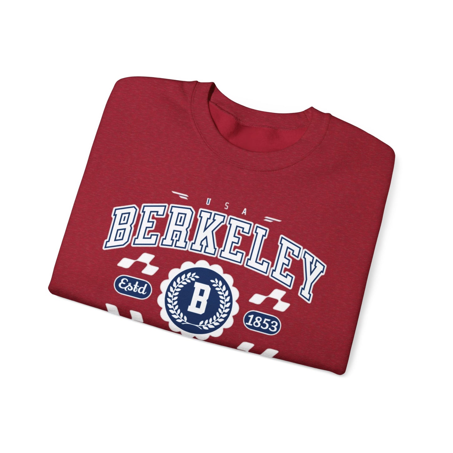 Vintage Berkeley California Athletic Sports Design  Crewneck Sweatshirt