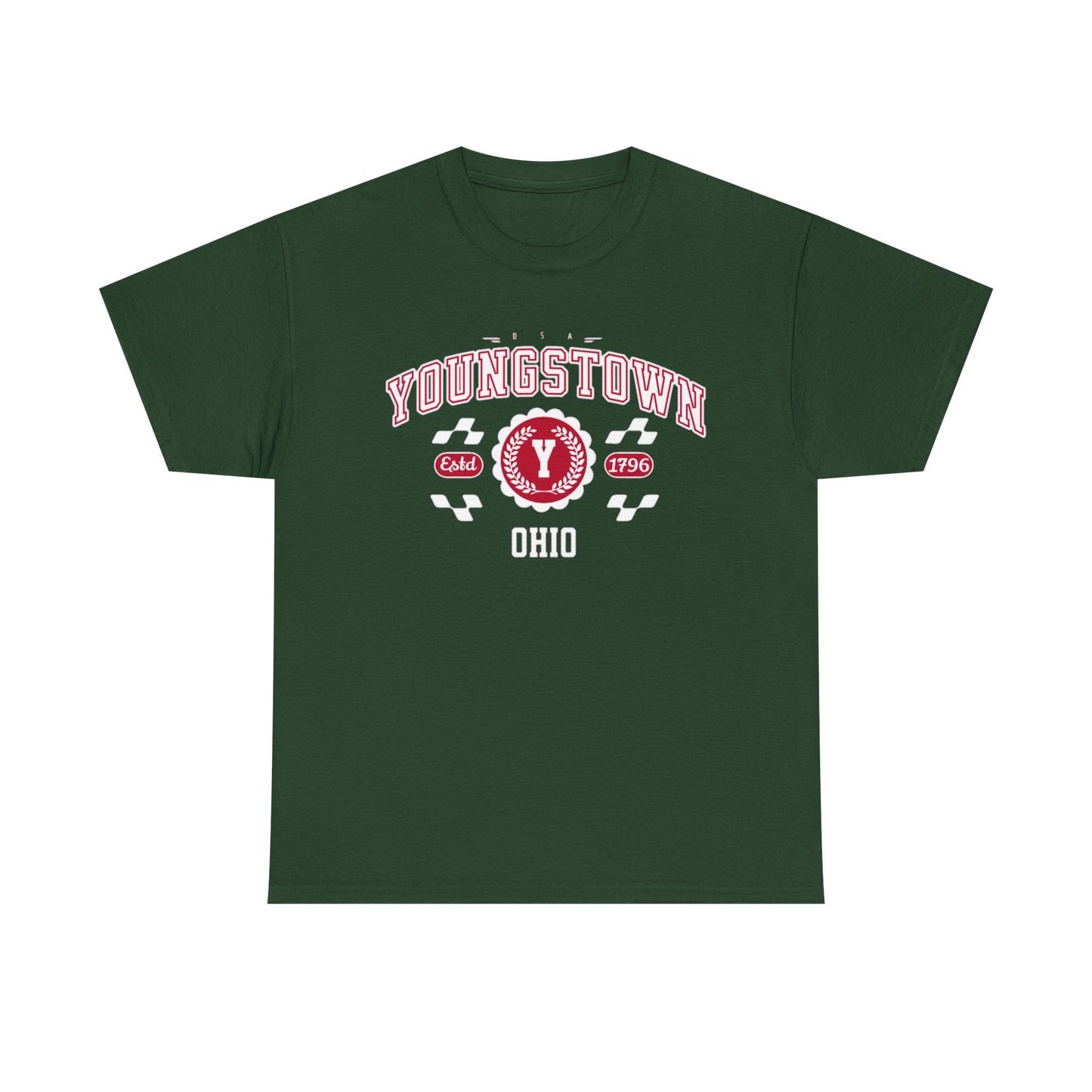 Youngstown Ohio Athletic T-Shirt - Classic Unisex Varsity Sports Tee for Men & Women
