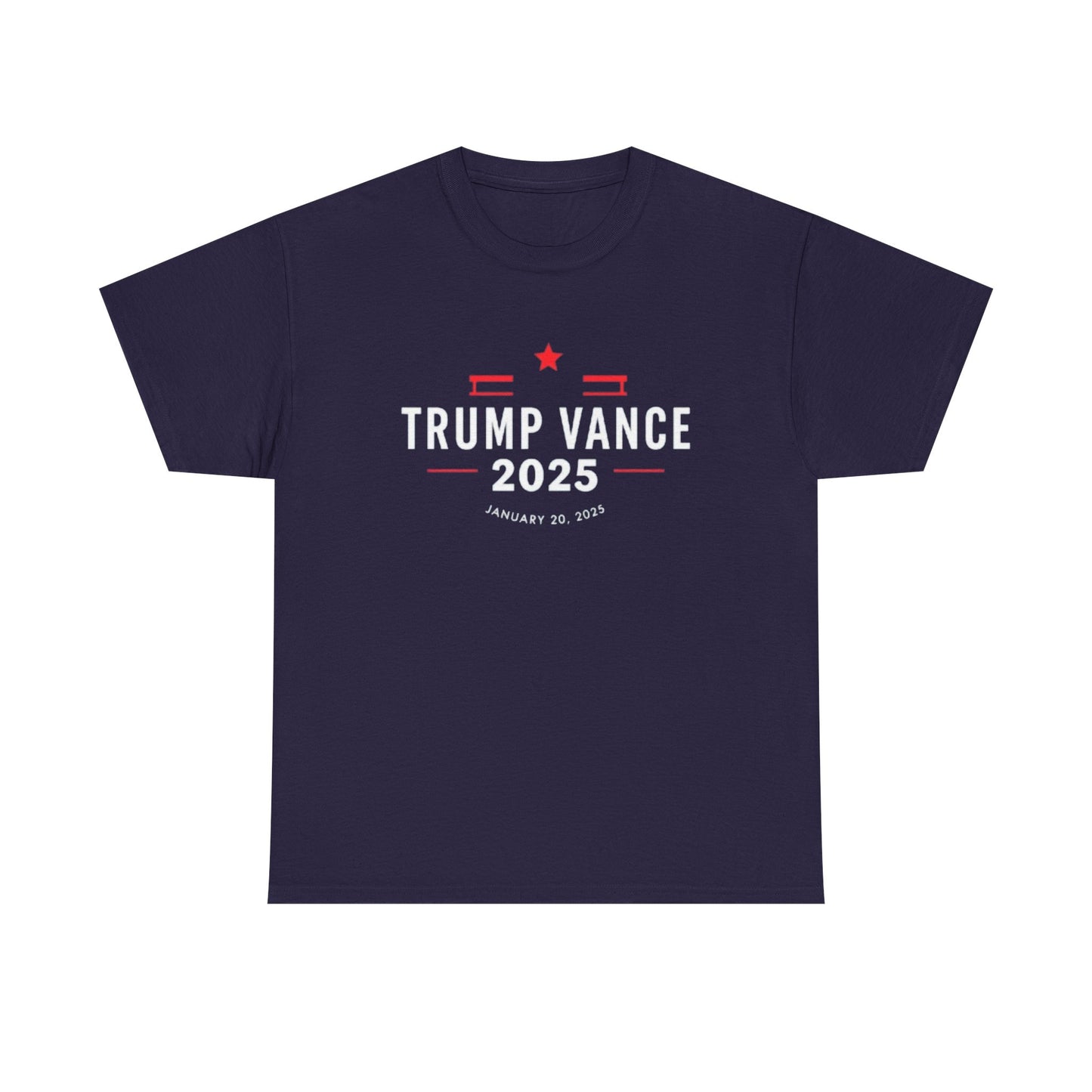 Trump Vance Inauguration Day 2025 January 20 2025 President T-Shirt  patriotic design republican support Cotton Tee
