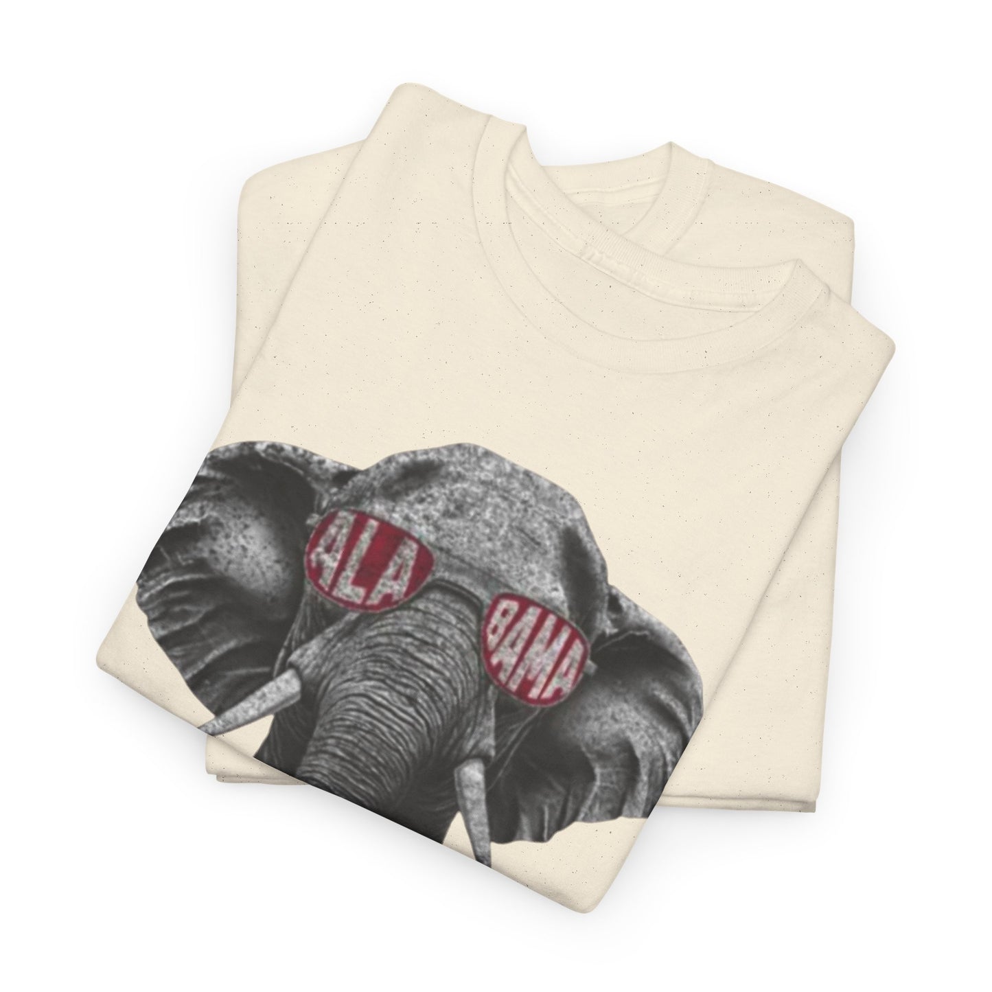 Urban Legend Alabama Game Day Elephant Shades White Unisex T-Shirt