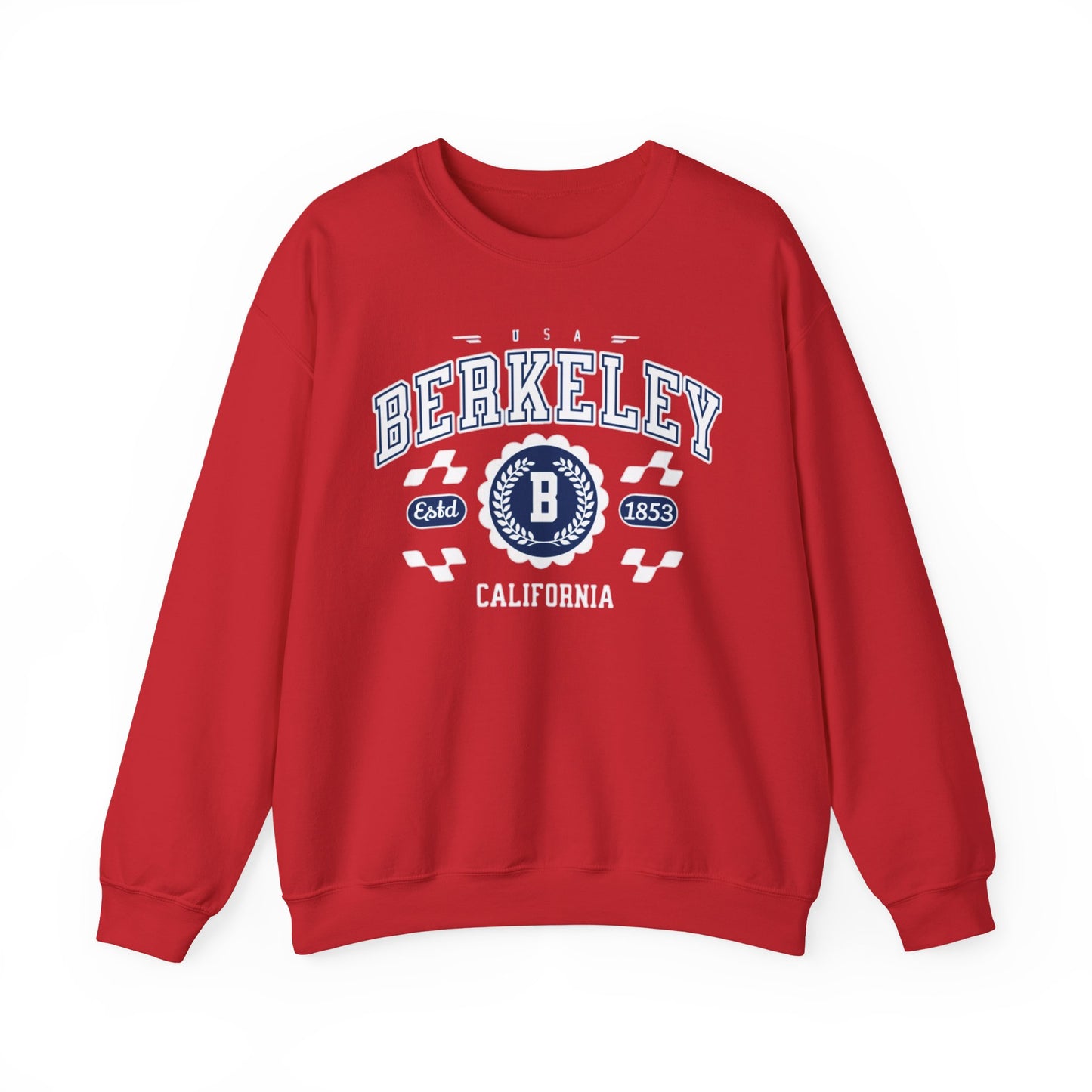 Vintage Berkeley California Athletic Sports Design  Crewneck Sweatshirt