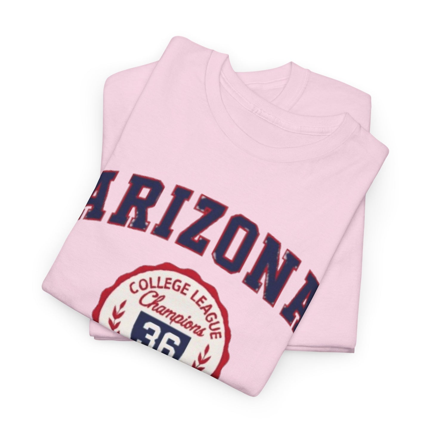 Arizona Crimson and Gold College League Vintage T-Shirt – Unisex Sports Fan Tee for Game Day and Everyday Style