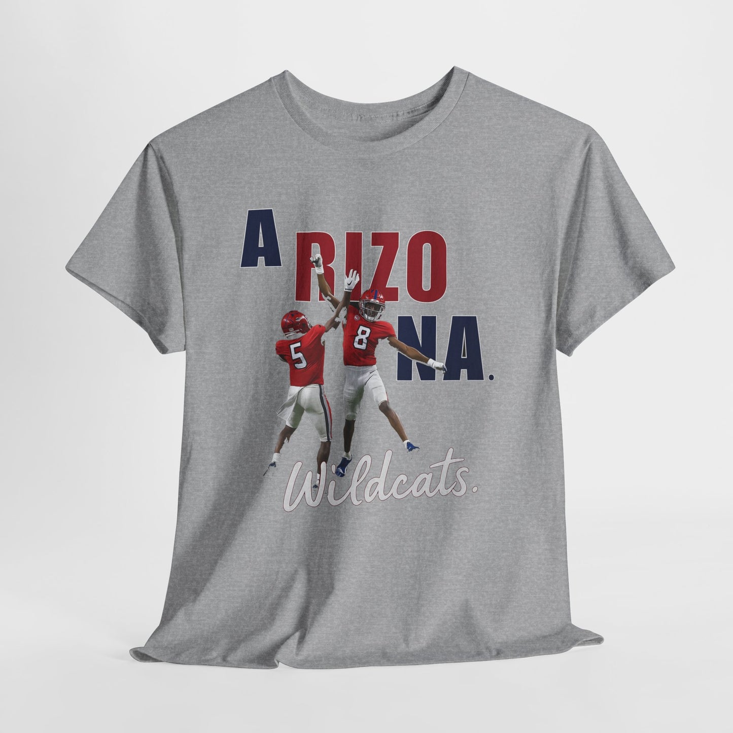 Arizona Wildcats Unisex Heavy Cotton Tee | College Sports Fan Shirt, Game Day Apparel, Gift for Students, Casual Wear, Team Spirit Wear