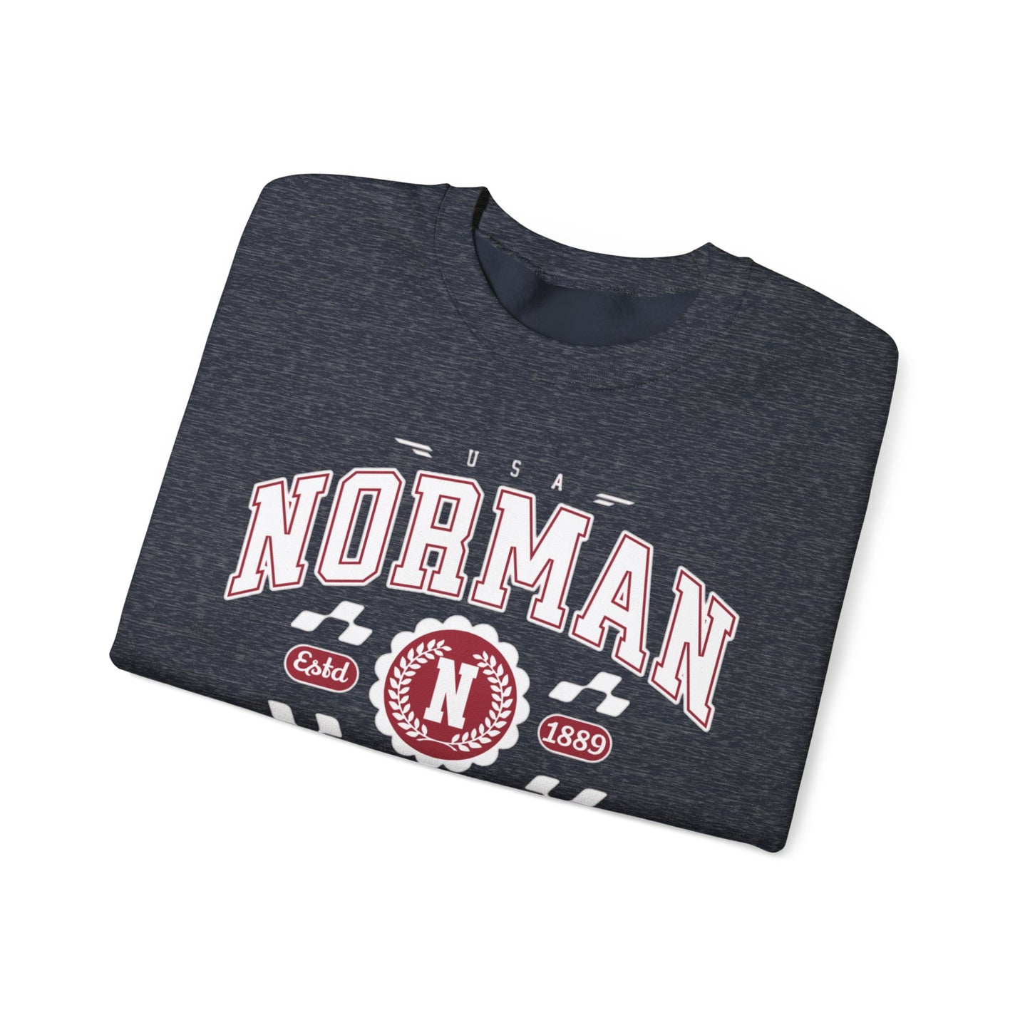 Vintage Athletic Sports Design Norman Oklahoma OK Sweatshirt