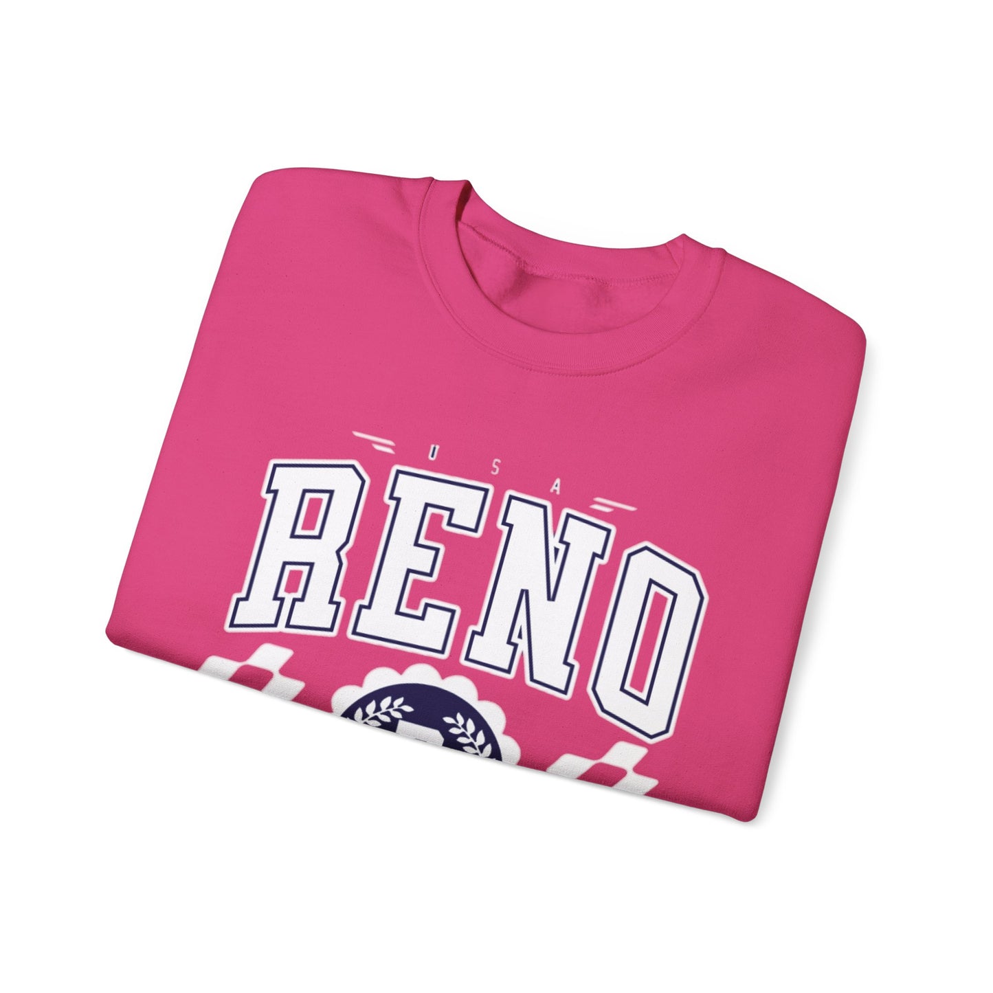 Vintage Reno Nevada Vintage Athletic Sports Design varsity pullover sweater  Crewneck Sweatshirt