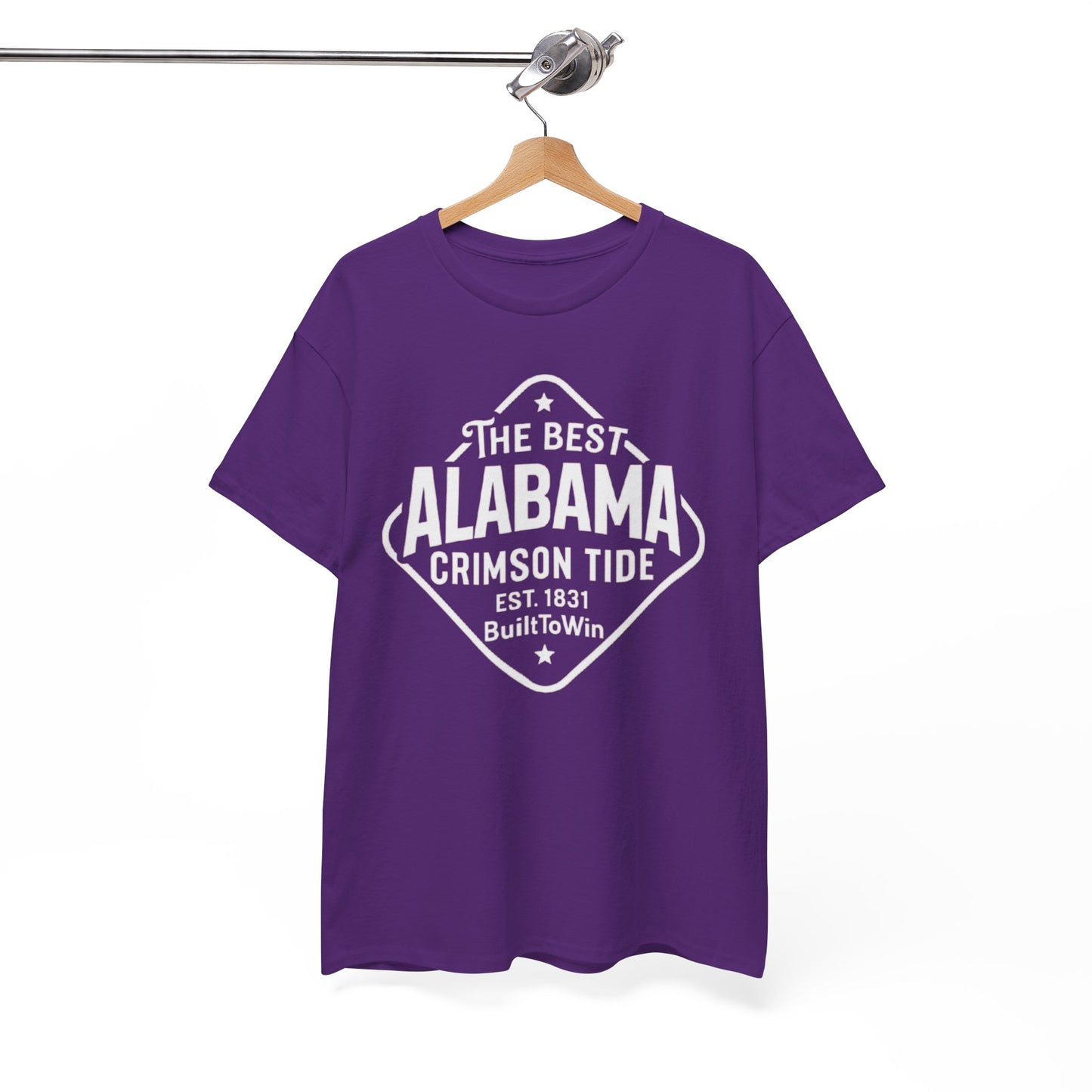 Urban Legend Alabama Crimson Tide Built to Win Maroon T-Shirt | Southern College Football Streetwear