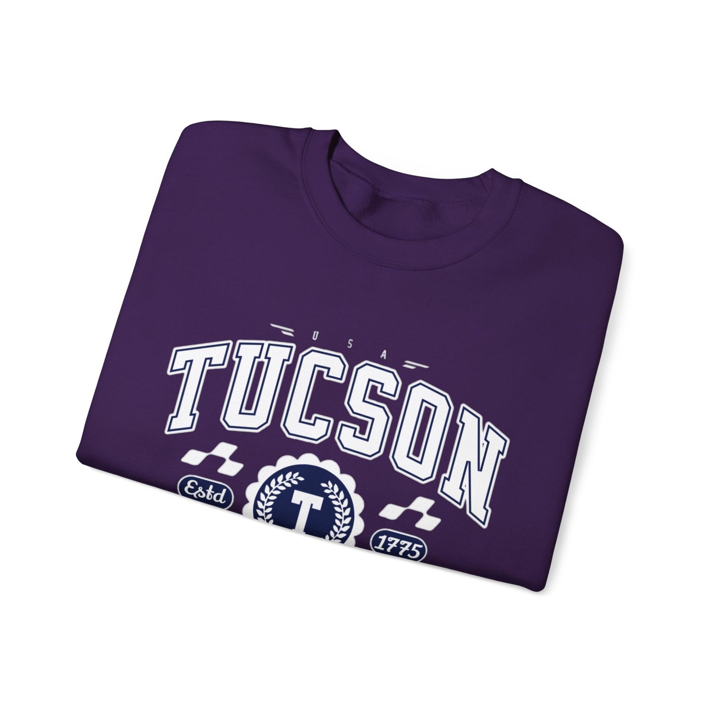Vintage Tucson Arizona AZ Athletic Sports Design varsity pullover sweater  Crewneck Sweatshirt