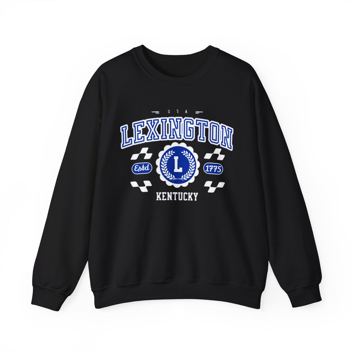 Vintage Lexington Kentucky KY Athletic Sports Design varsity pullover sweater  Crewneck Sweatshirt