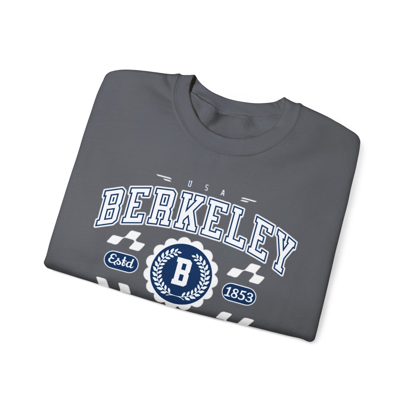 Vintage Berkeley California Athletic Sports Design  Crewneck Sweatshirt