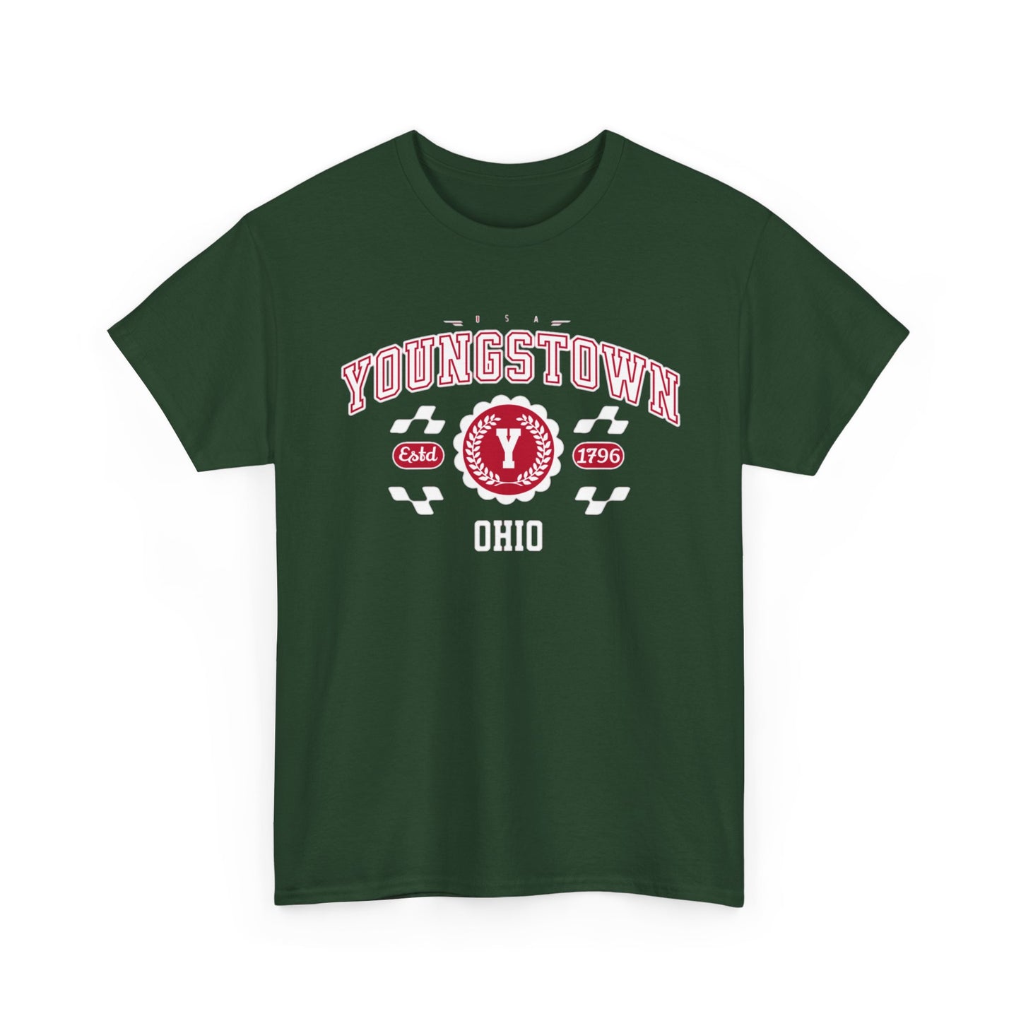 Youngstown Ohio Athletic T-Shirt - Classic Unisex Varsity Sports Tee for Men & Women