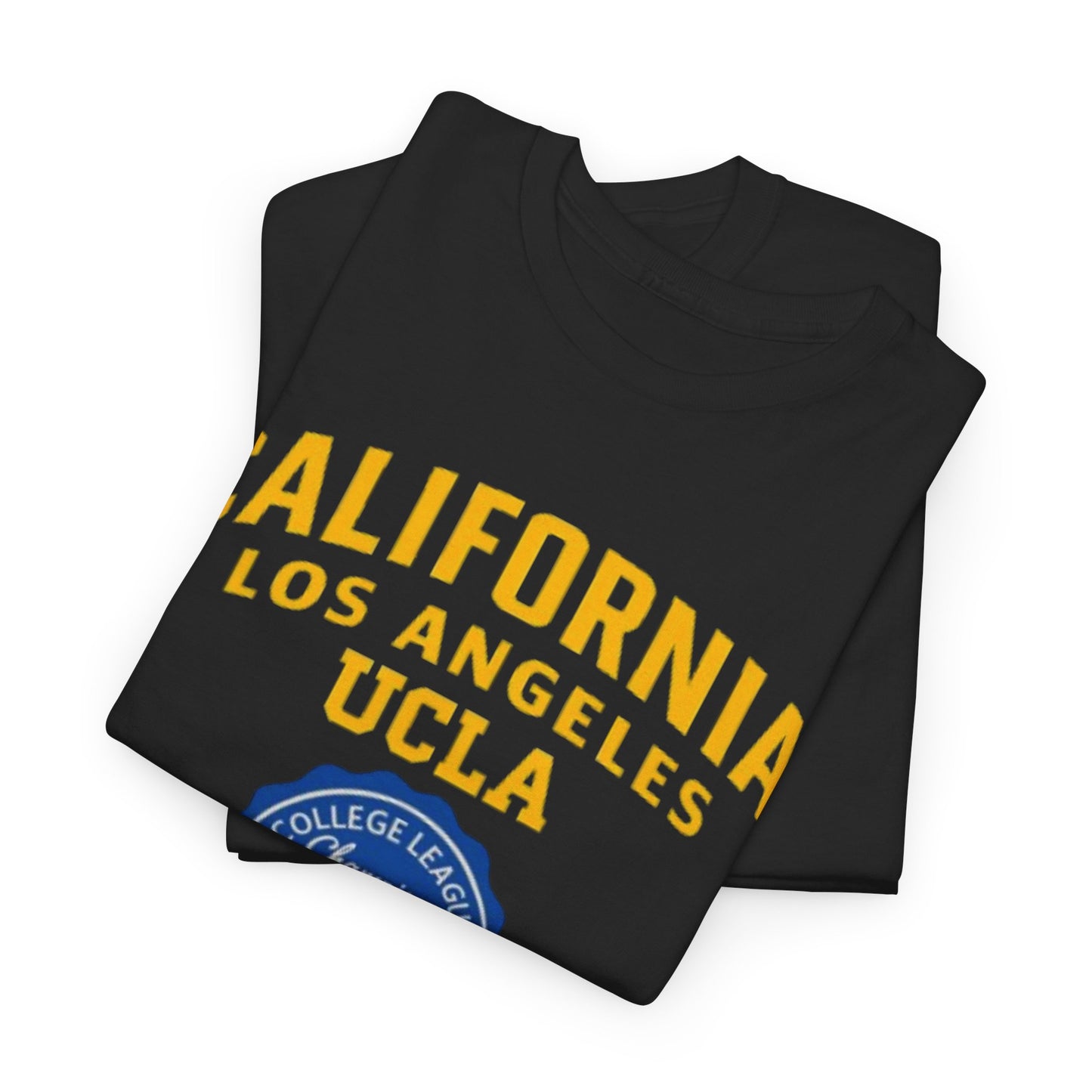 California Blue and Gold College  T-Shirt – UCLA-Inspired Unisex Cotton Tee for Game Day and Everyday Style