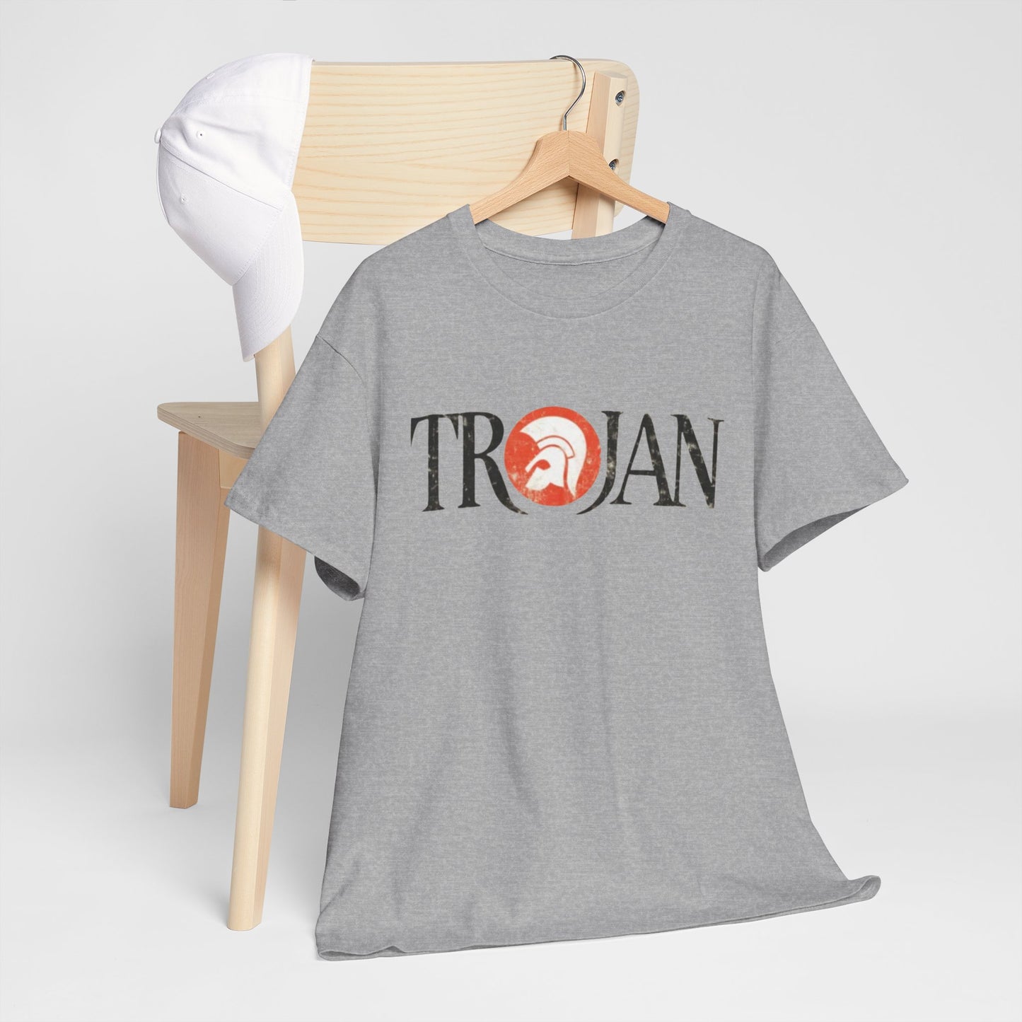 California Trojans Unisex Heavy Cotton Tee - Casual Streetwear, Graphic T-shirt, College Apparel, Perfect for Game Days, Gift Idea