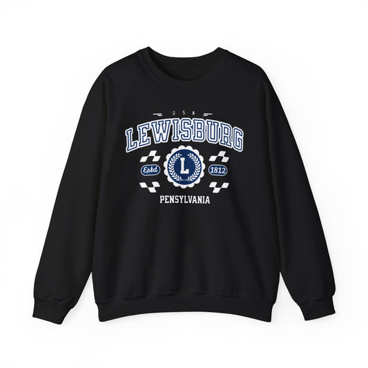 Vintage Lewisburgh Pennsilvania Athletic Sports Design varsity pullover sweater  Crewneck Sweatshirt