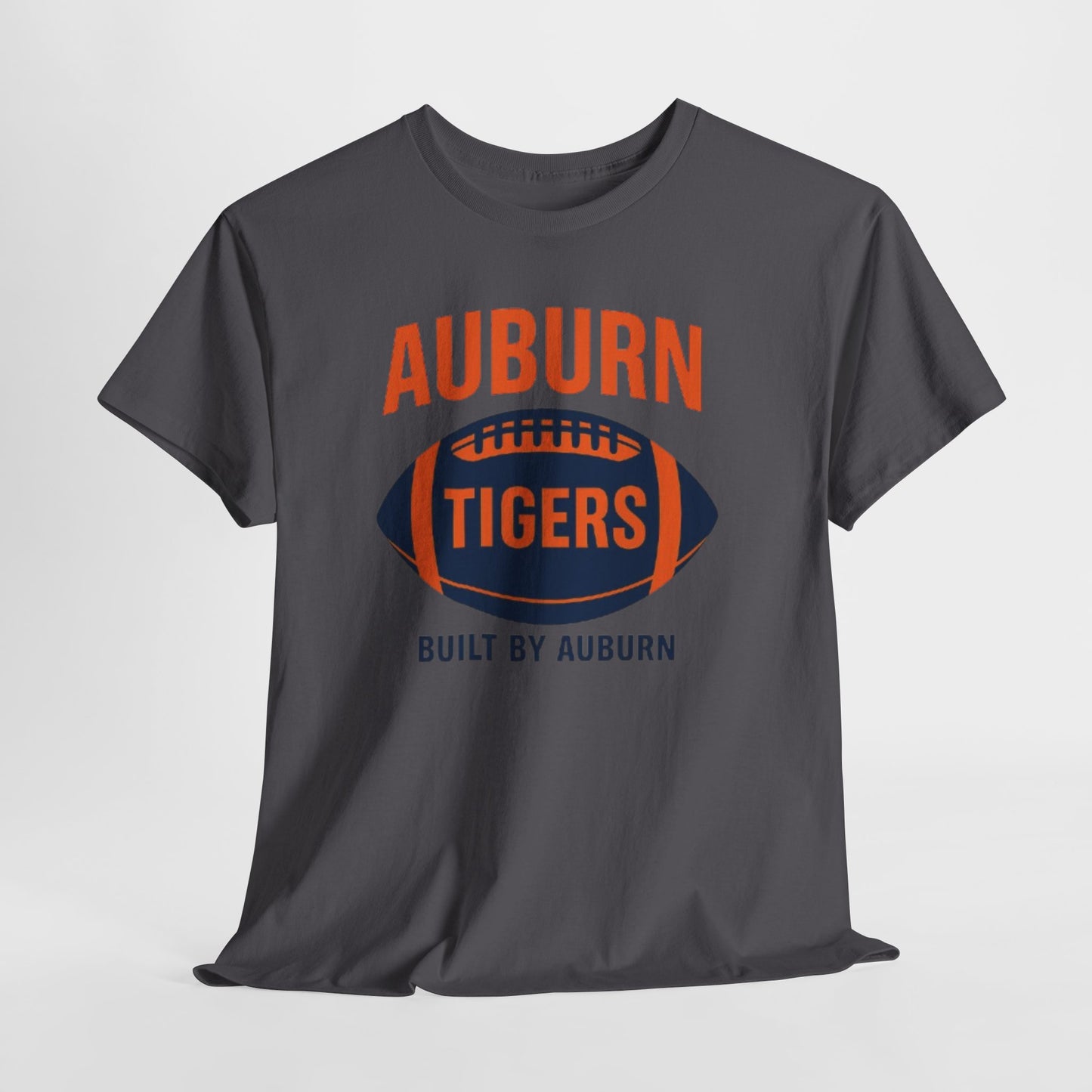 Auburn Tigers Unisex Heavy Cotton Tee - Perfect for Game Days, Casual Wear, Sports Fans, College Apparel, Auburn Gifts
