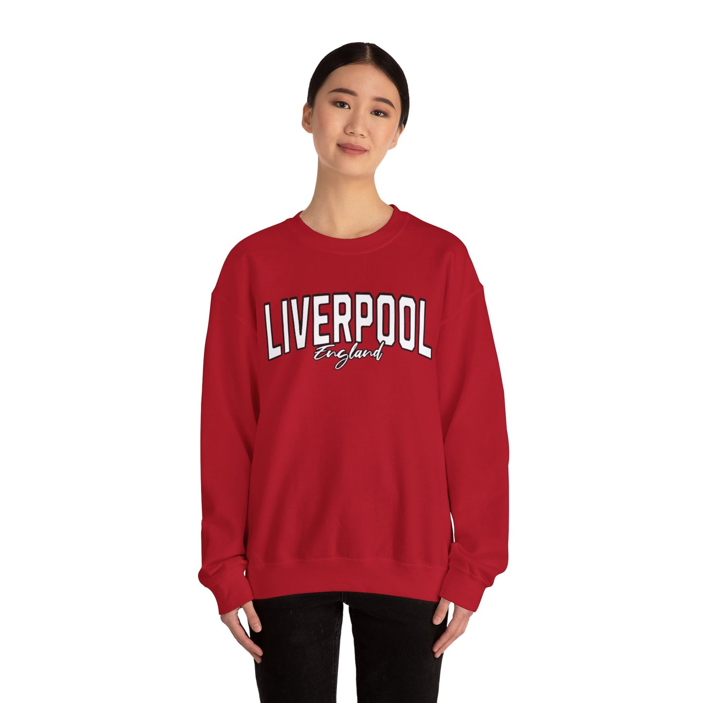 Liverpool England Unisex Crewneck Sweatshirt