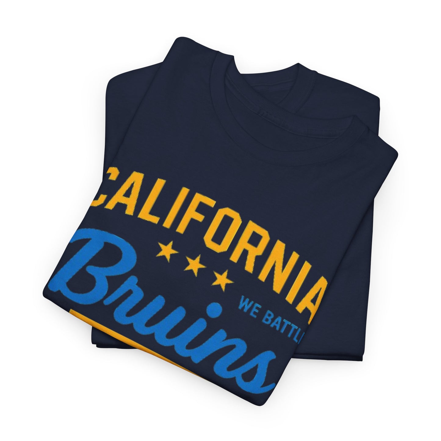 California Bruins Heavy Cotton Tee, Comfortable Unisex T-shirt, Perfect for Game Day, Sports Fans, Casual Wear, Gift Idea