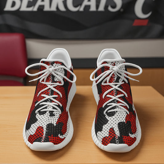 Urban Legend Cincinnati Bearcats Red Black White Camo Coconut Sneakers Shoes