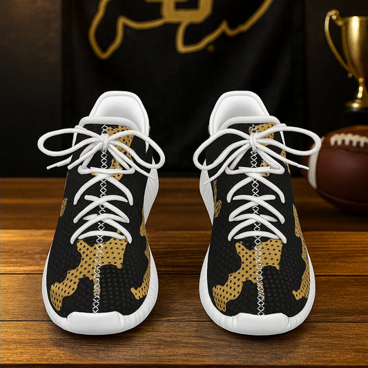 Urban Legend Colorado Boulder Buffaloes Gold Black White Camo Coconut Sneakers Shoes