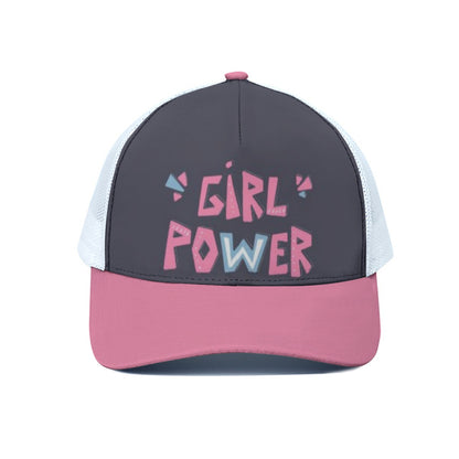 Cap with 'Girl Power' text on a white background