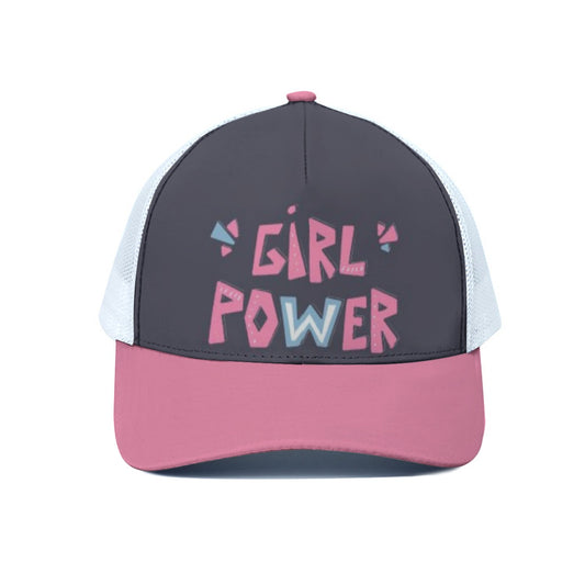 Cap with 'Girl Power' text on a white background