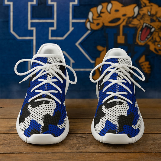 Urban Legend Kentucky Wildcats Blue White Gray Camo Coconut Sneakers Shoes
