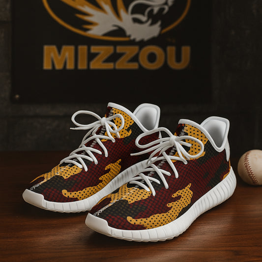 Urban Legend Missouri Tigers Black Gold White Camo Coconut Sneakers Shoes