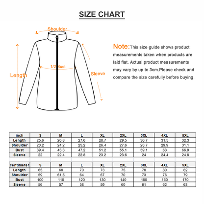All-Over Print Unisex Knitted Fleece Lapel Outwear