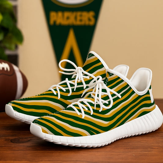 Urban Legend Green Bay Packers zubaz Coconut Shoes
